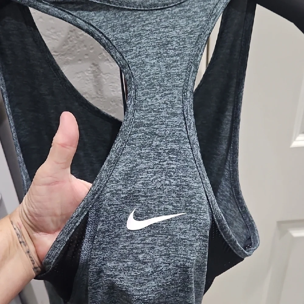 Nike Heather Gray Tank Top